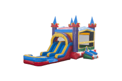 2 Lane Slide/Castle Combo