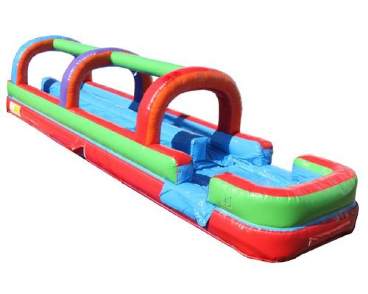 Slip and Slide - Dual Lane Retro