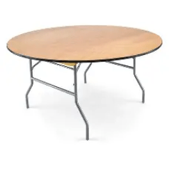 60 INCH ROUND TABLE - Wood