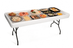 FILL AND CHILL ICE TABLE