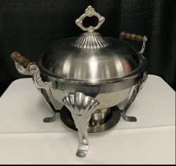CHAFING DISH - DELUXE ROUND - 5 QT.