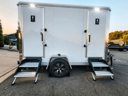 Deluxe 2 Stall Restroom Trailer
